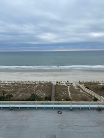View from 9th floor beach front