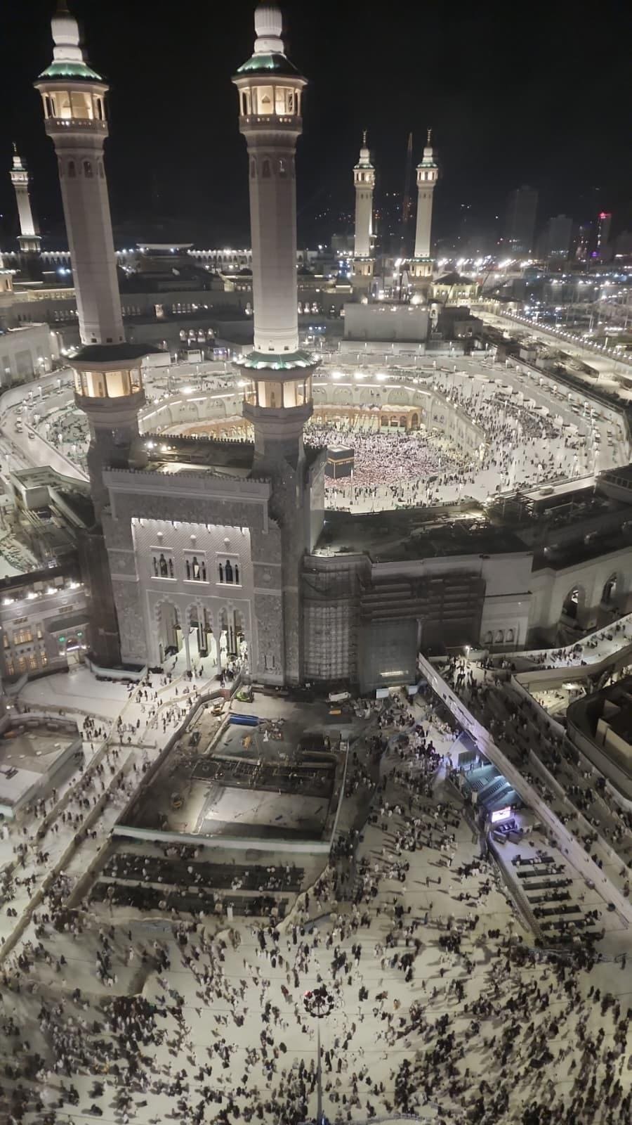 View from the hotel room (partial view room)