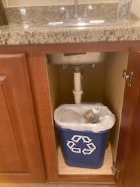 Did not empty trash daily