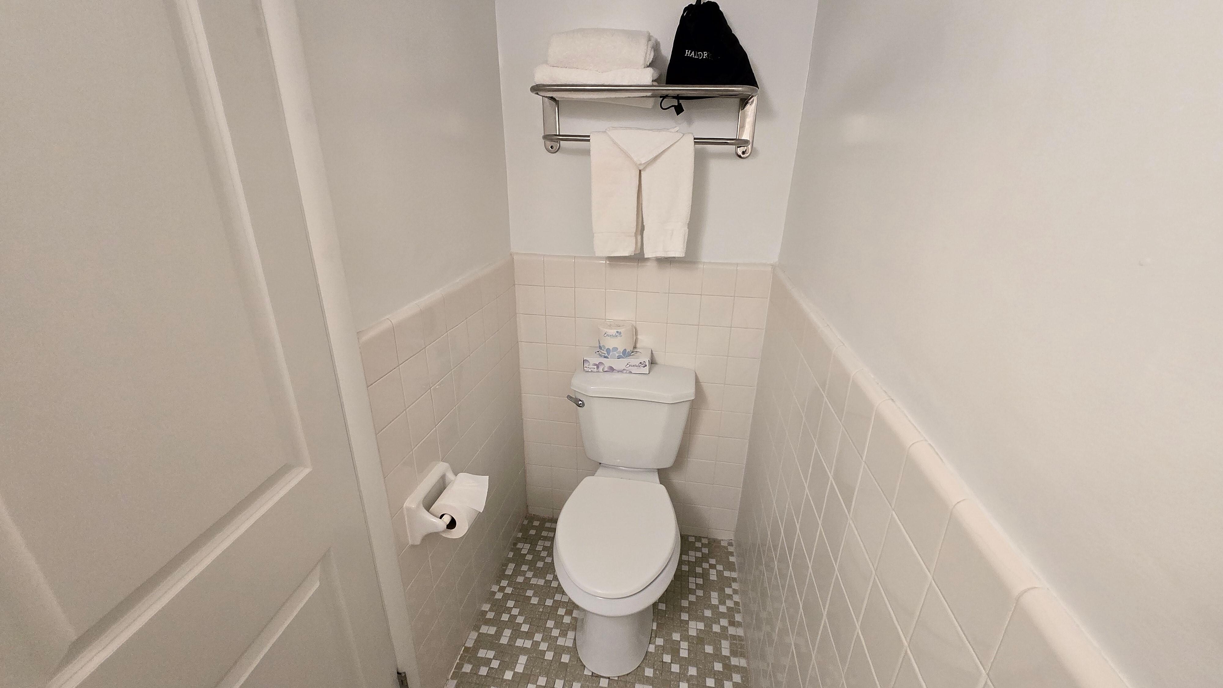 Toilet area