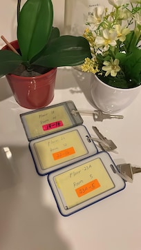 3 Rooms on different floor