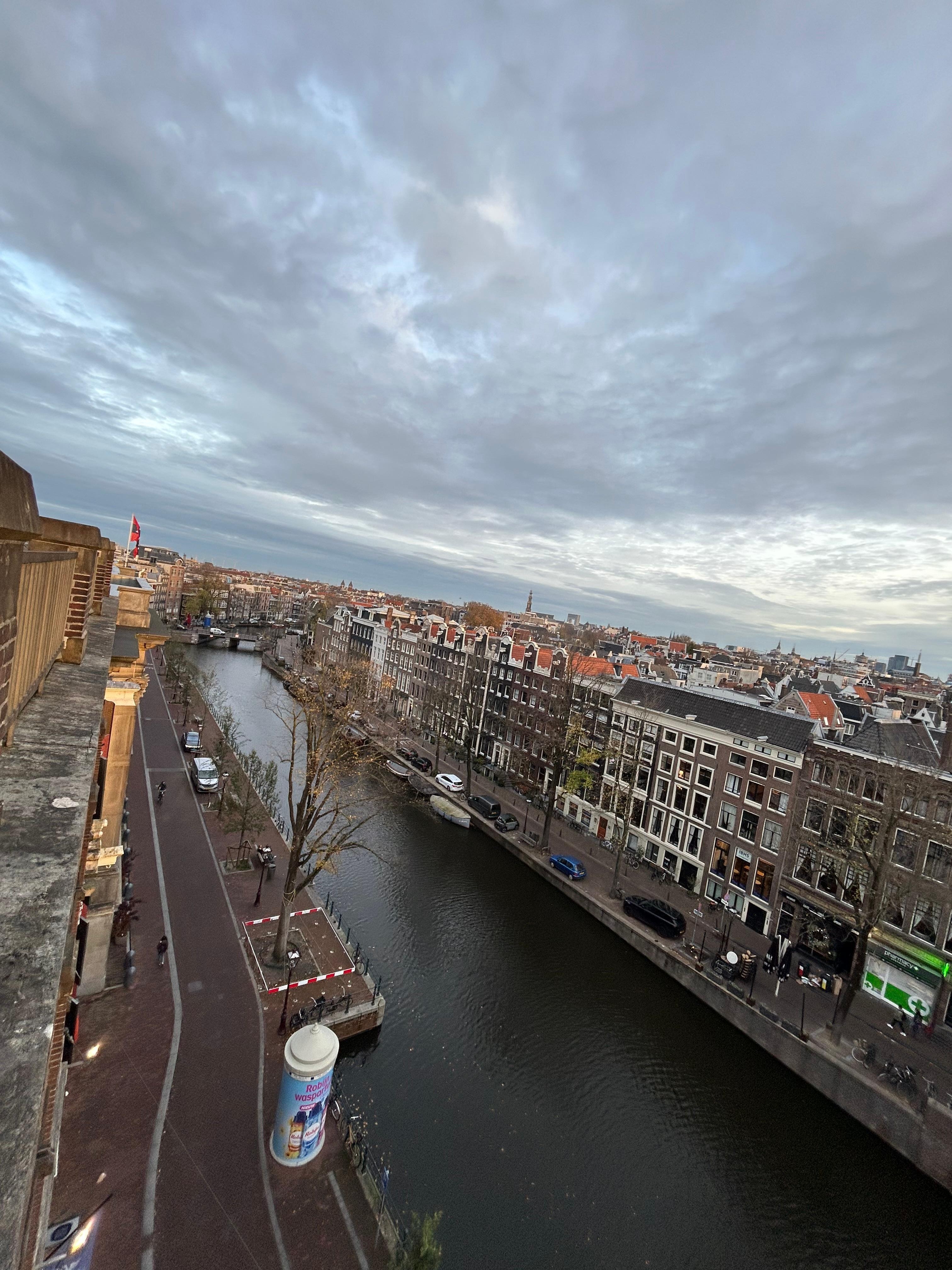 Balcony view west from 503