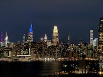 View from the rooftop restaurant