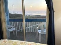 View from our bed.