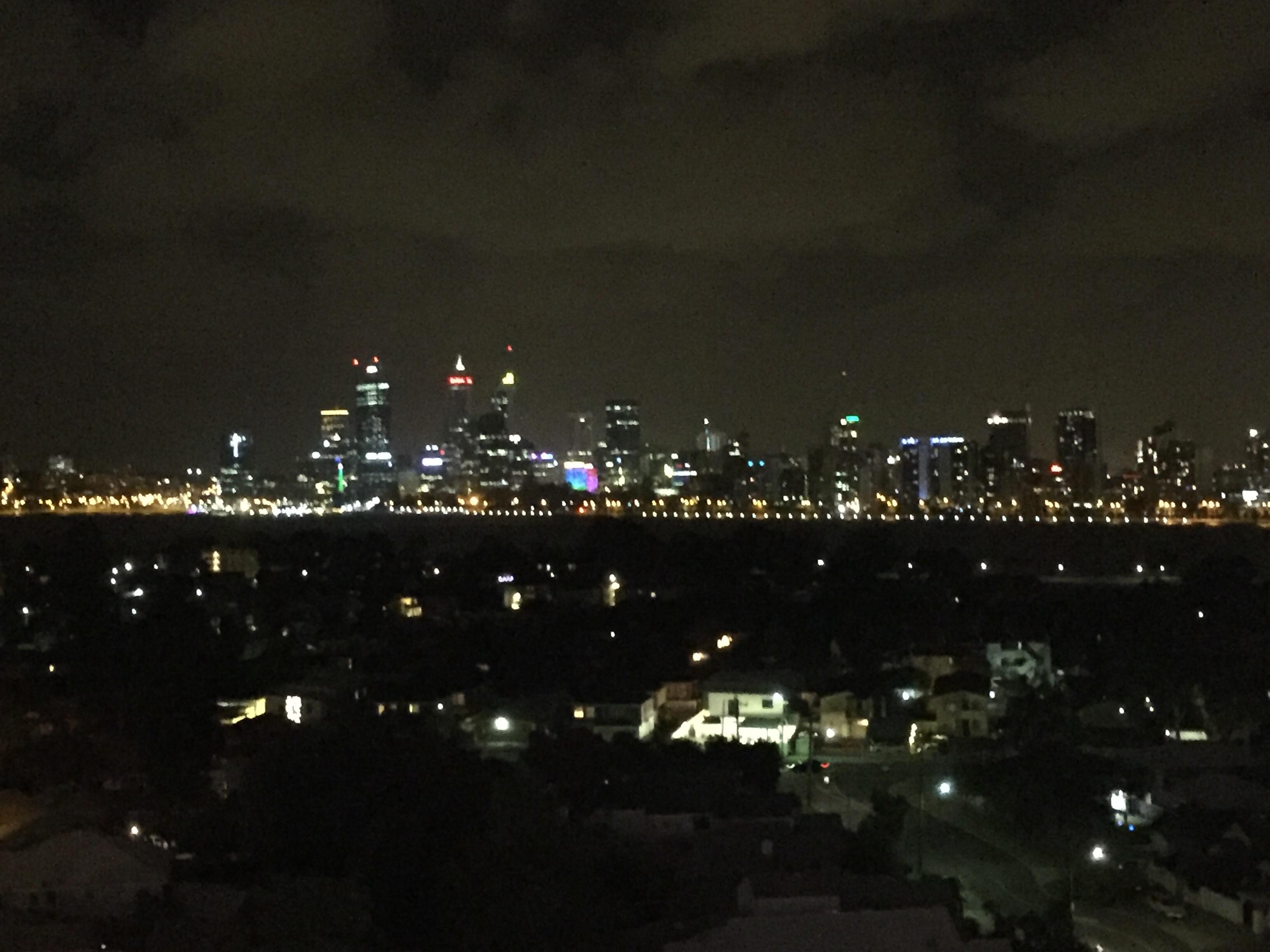Perth by night