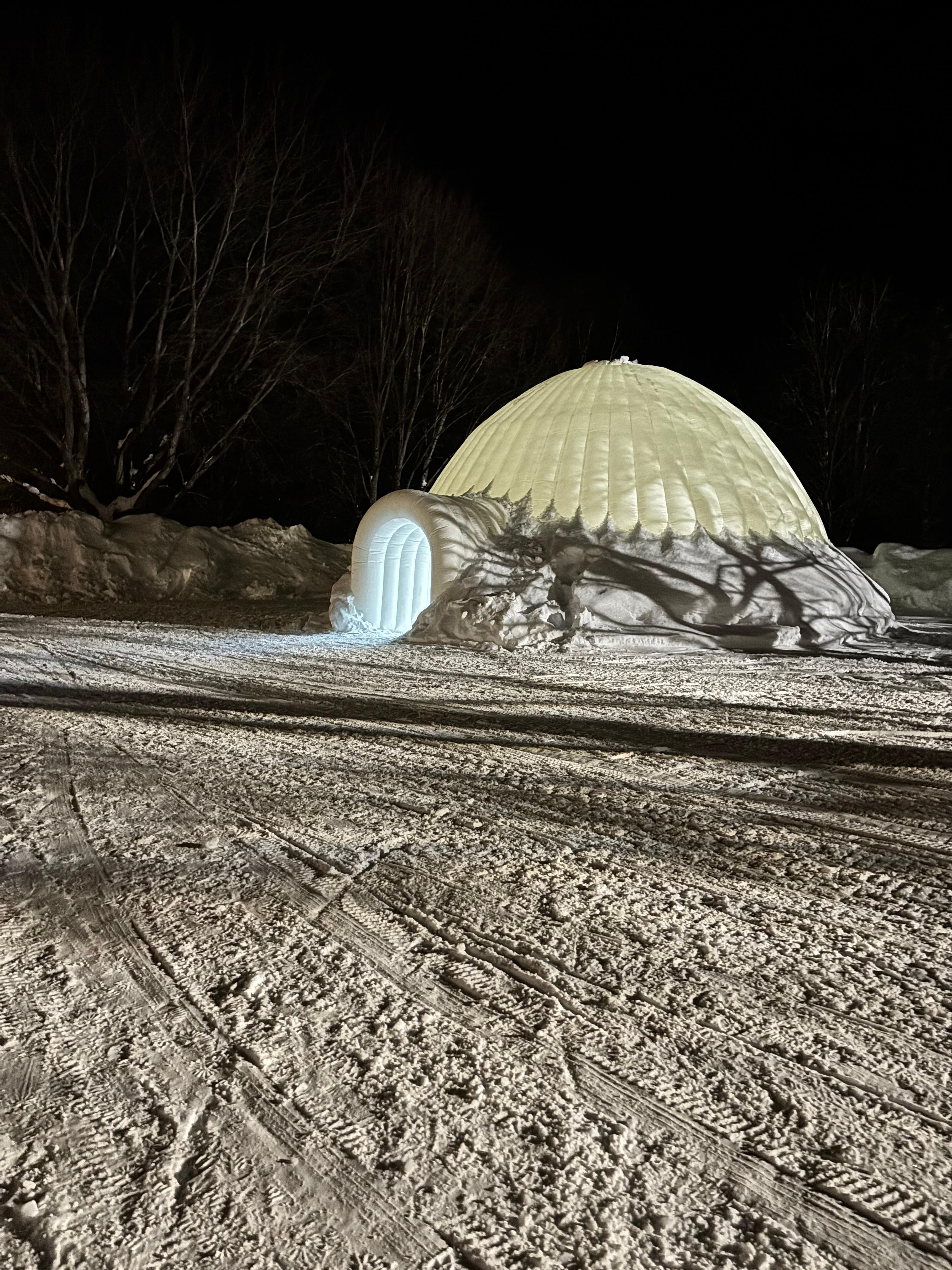 Giant igloo 