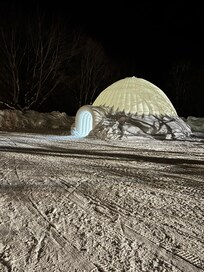 Giant igloo