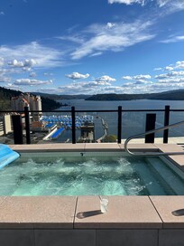 View from hottub