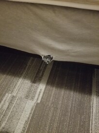 Cut my leg on this bed frame.