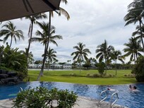 View from the pool deck