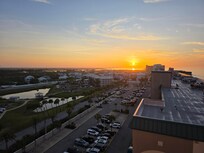 Sunrise from the unit!