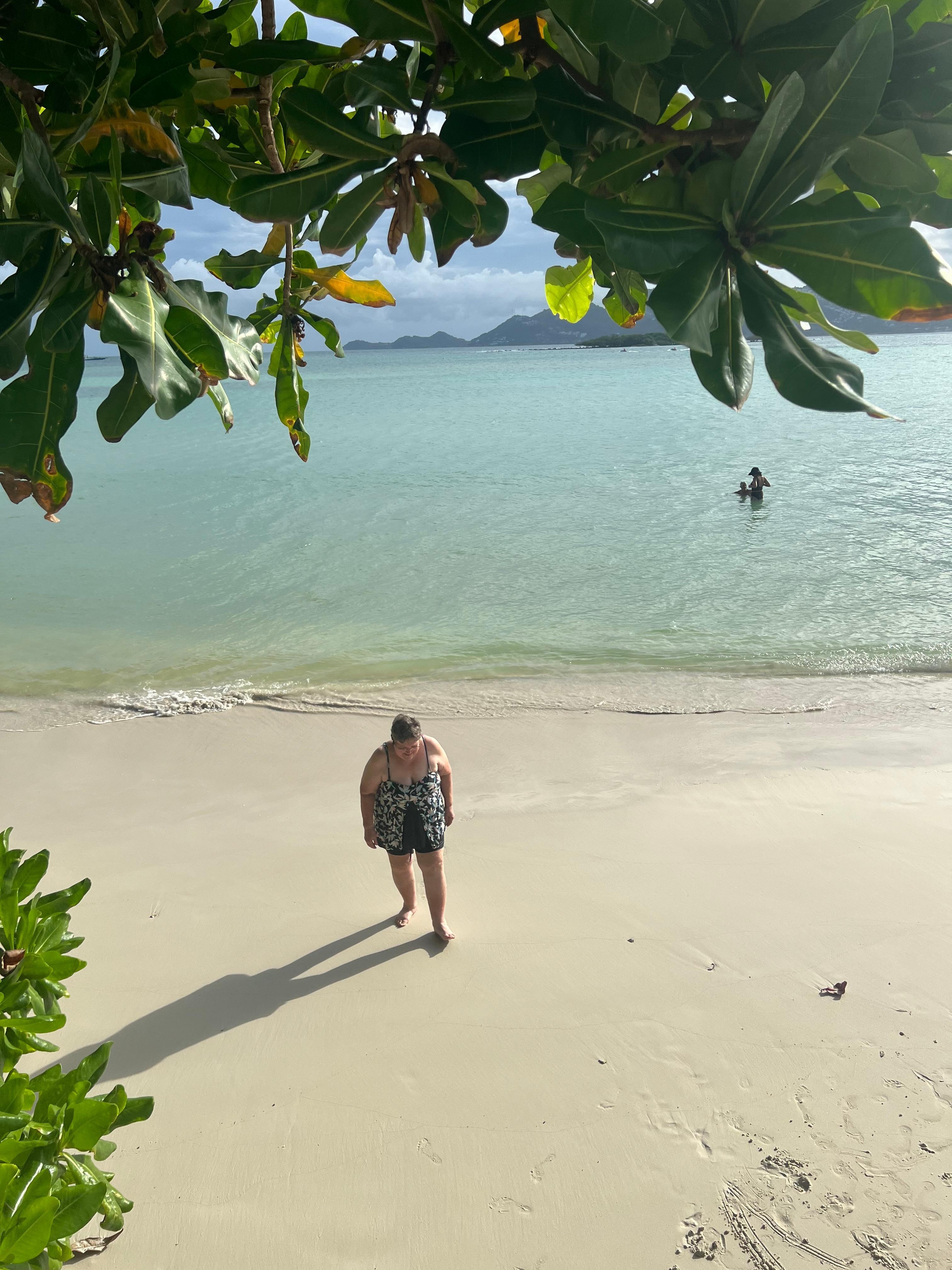 Beautiful soft sandy beach 
