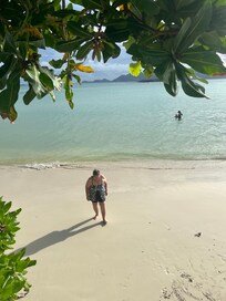 Beautiful soft sandy beach