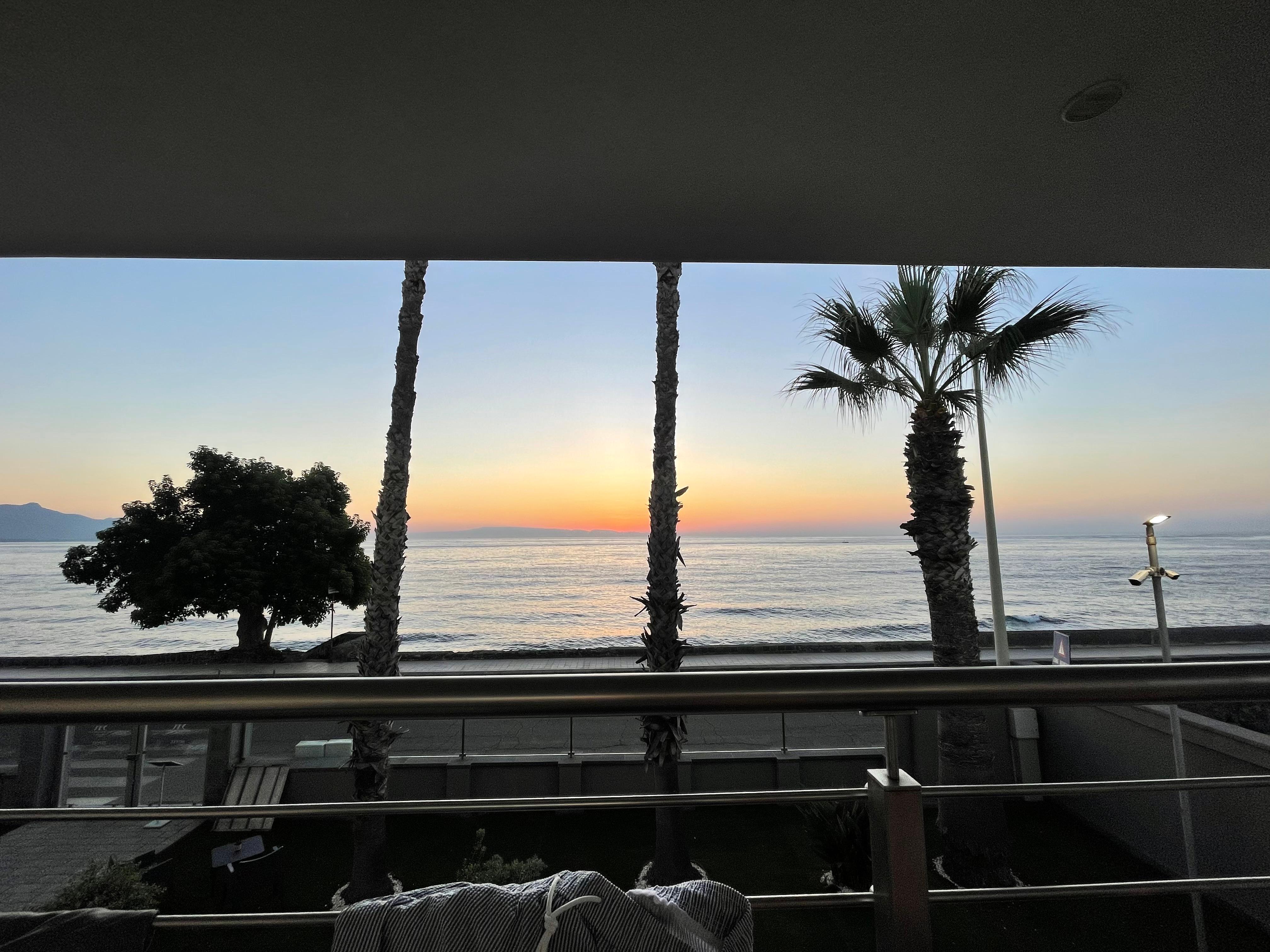 Balcony sunrise