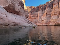 Lake Powell was the draw