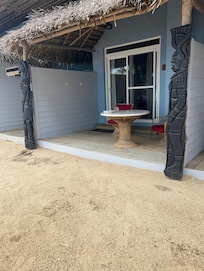 Private patio