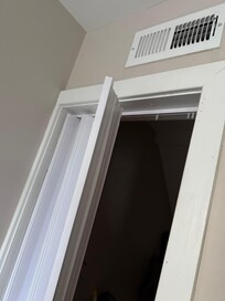 Closet door broken