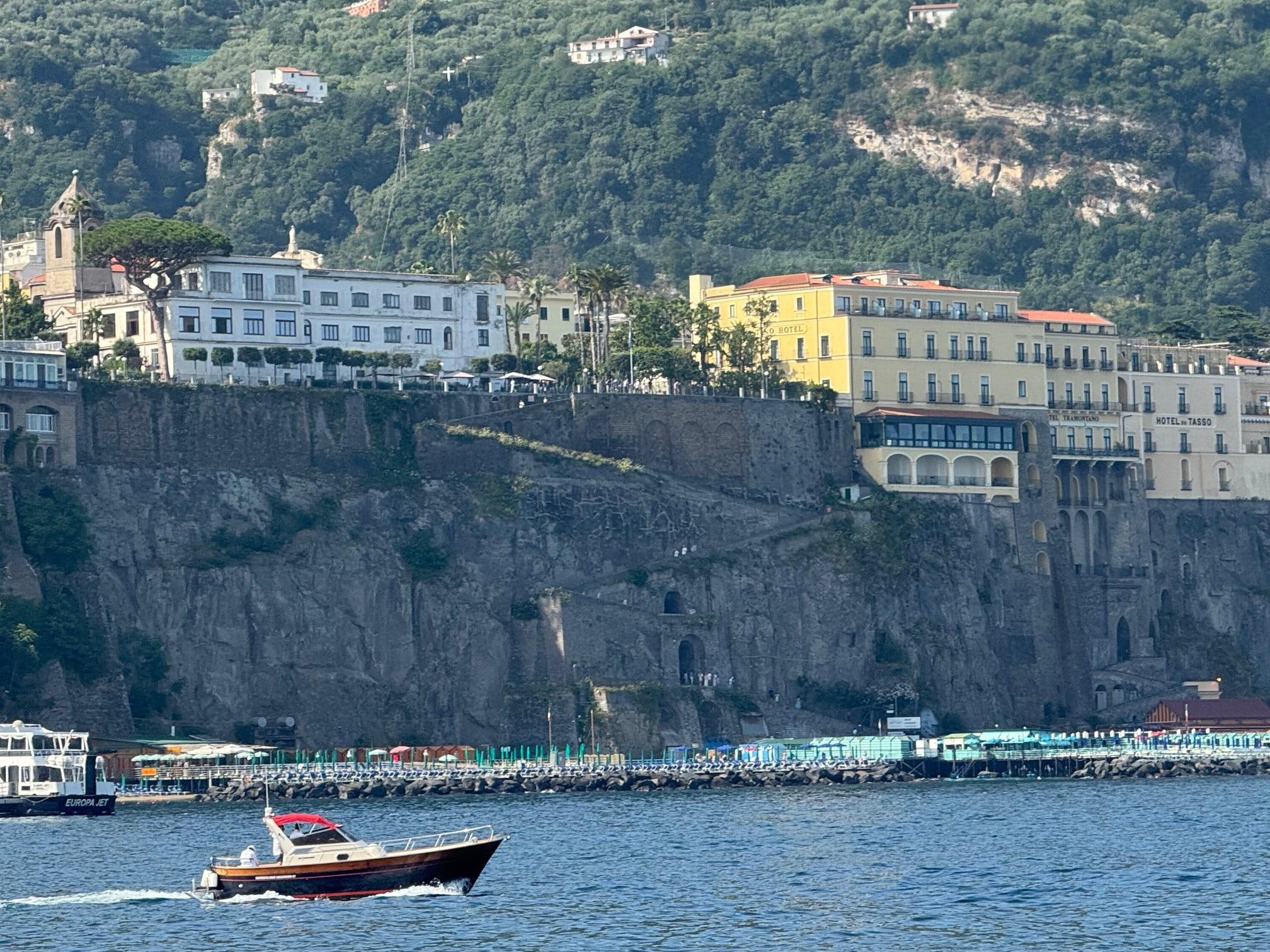 From the sea