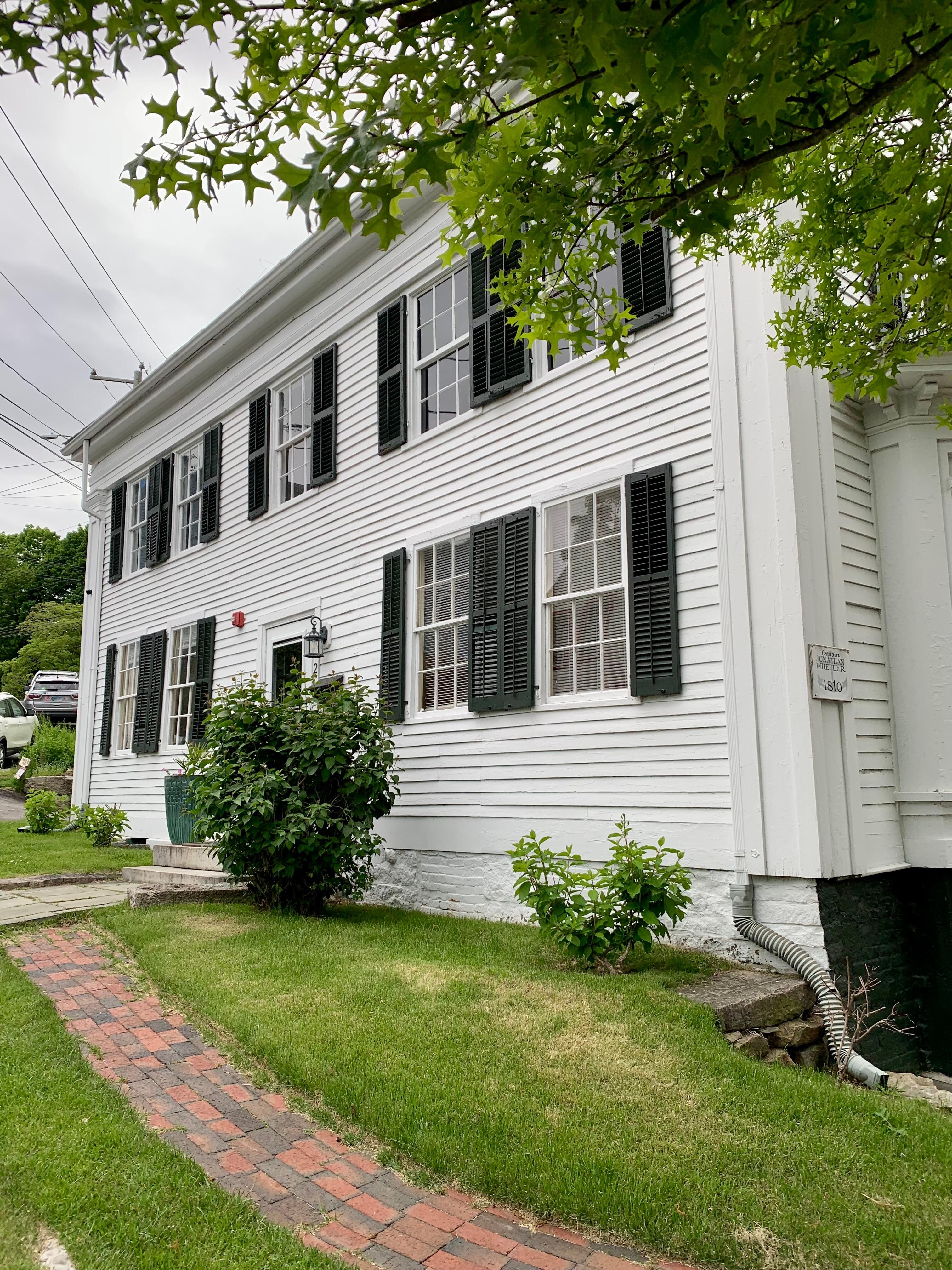 Exterior. Parking is behind the house. 