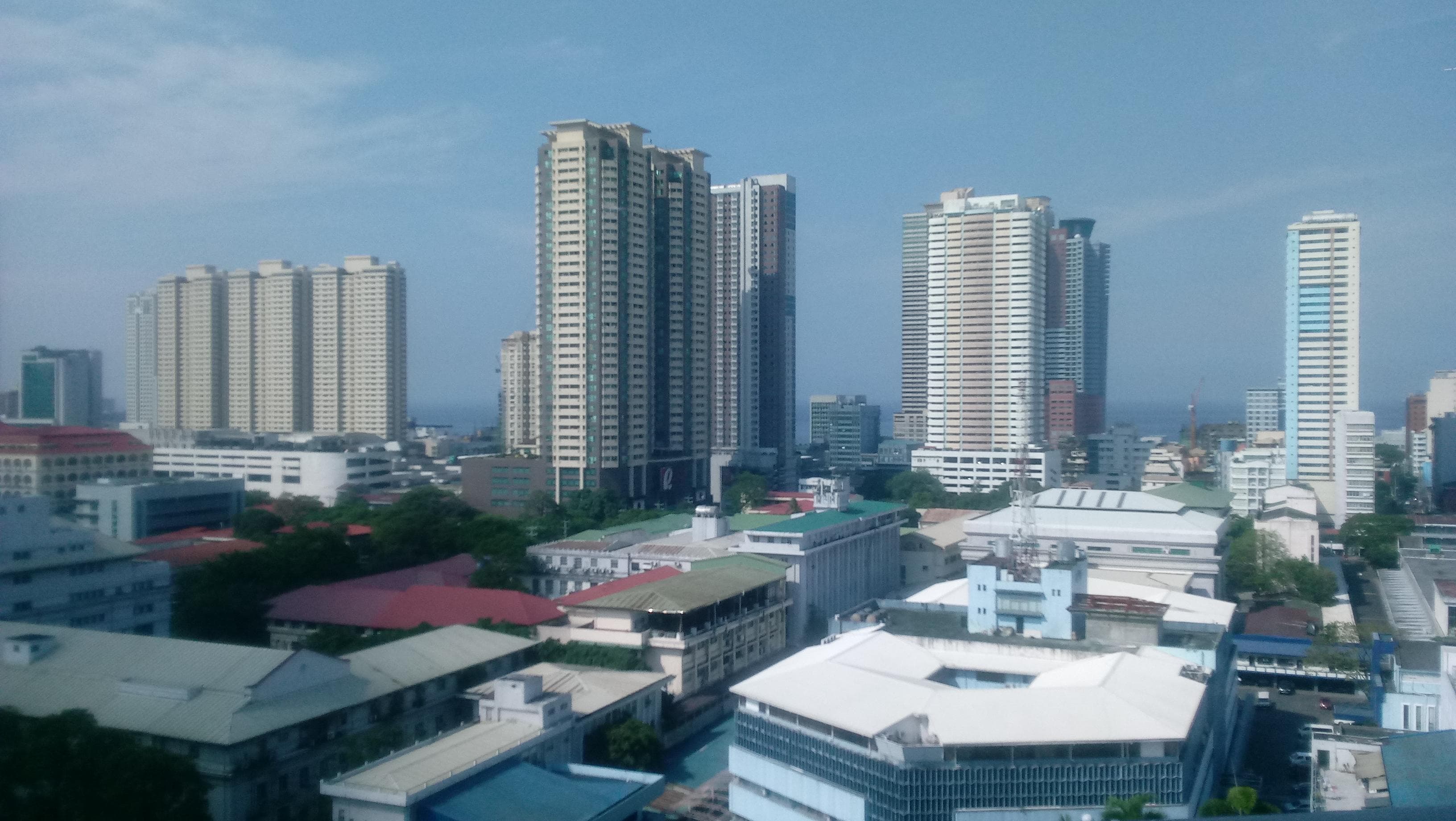 View from the pool