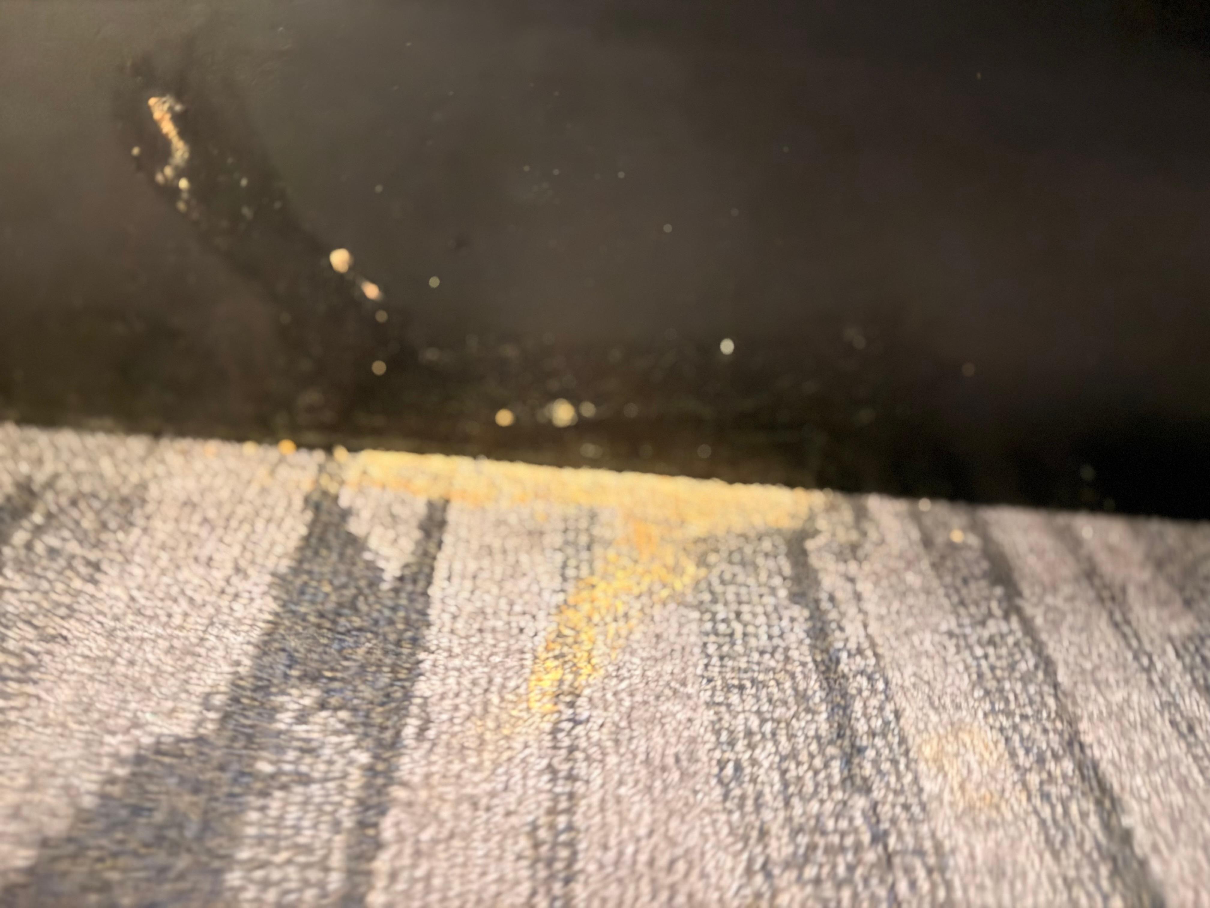 Dry mark of spilled liquid 