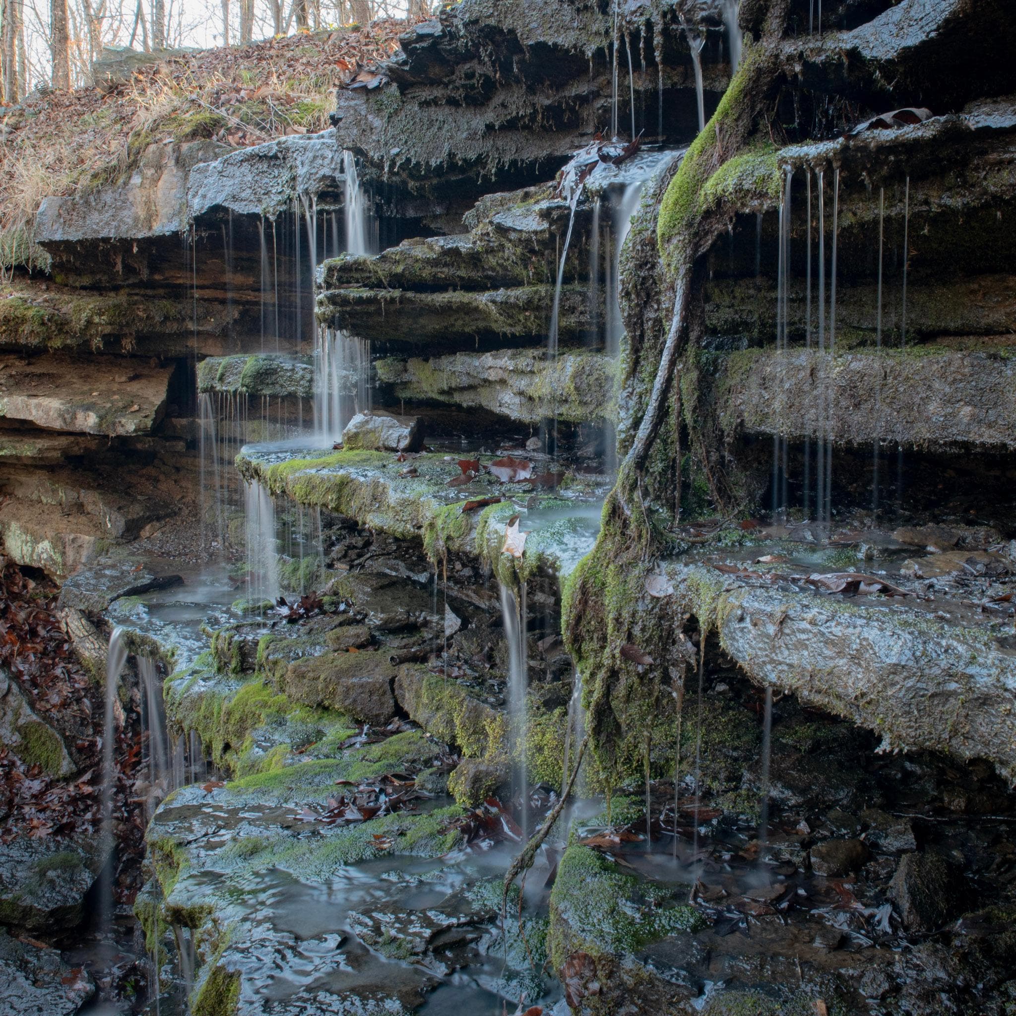 Fort Smith state park, 10 minutes away