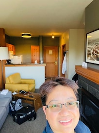The living room