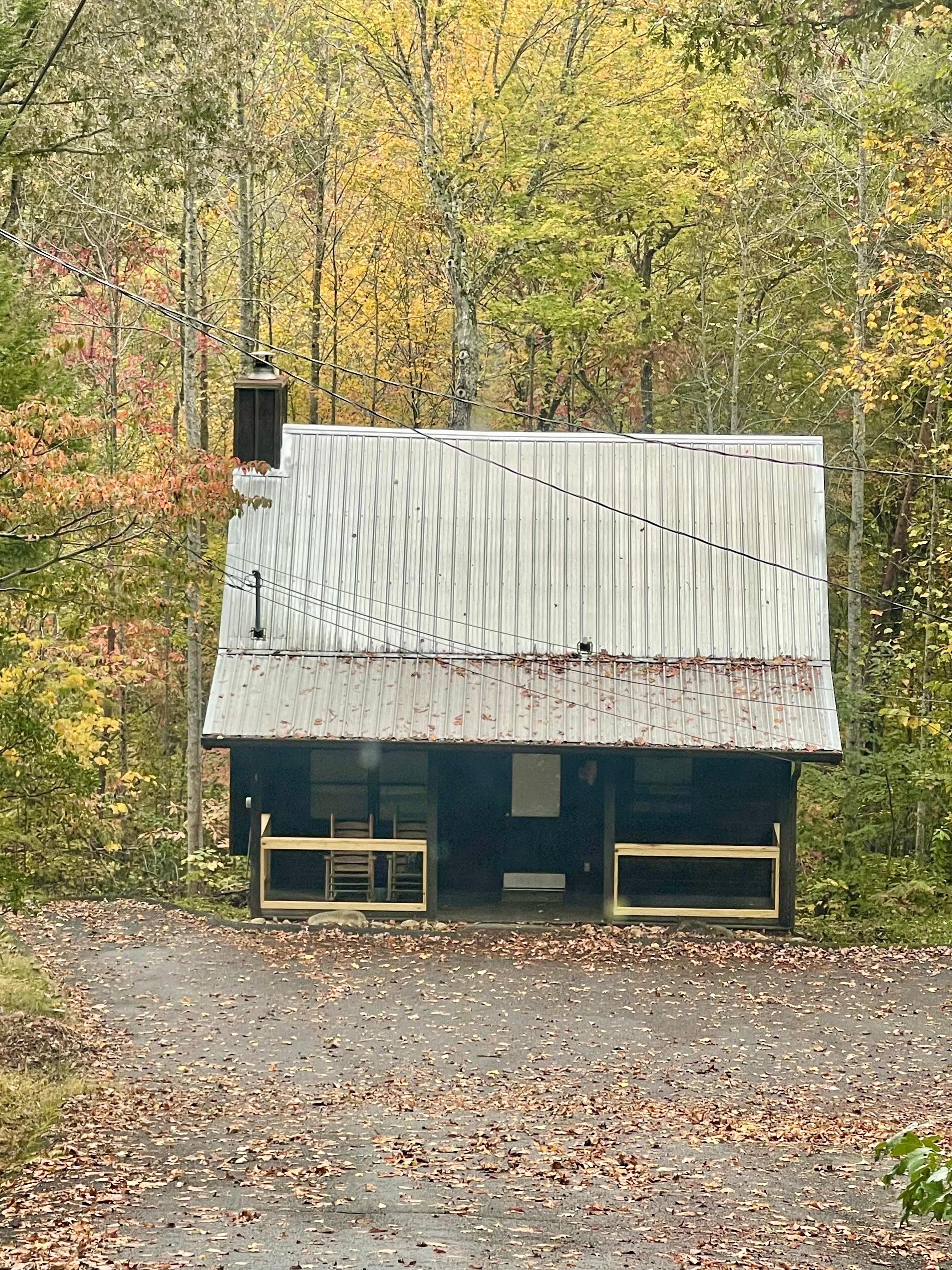 Our cute little cabin.