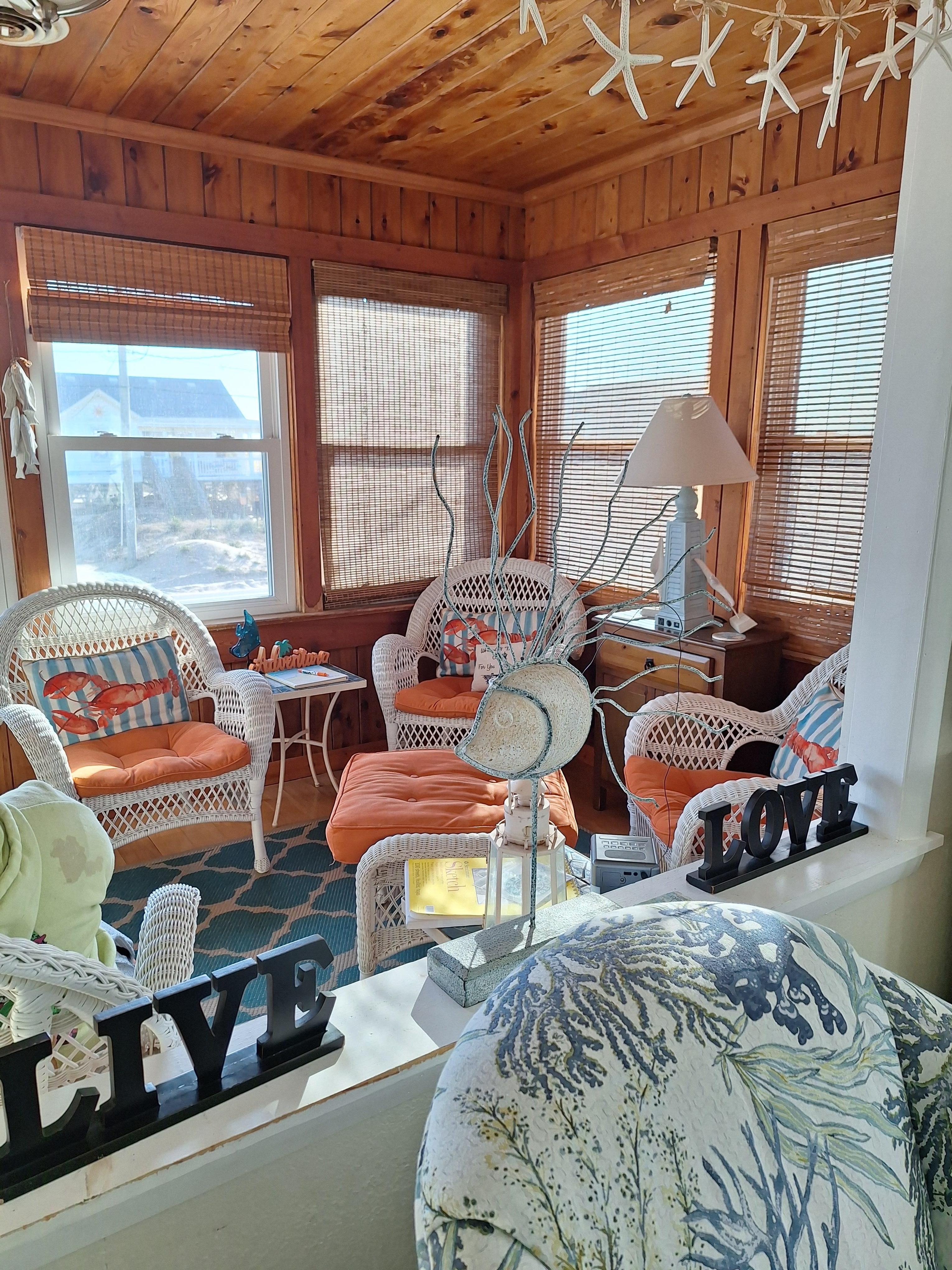 Great views from the front of the house