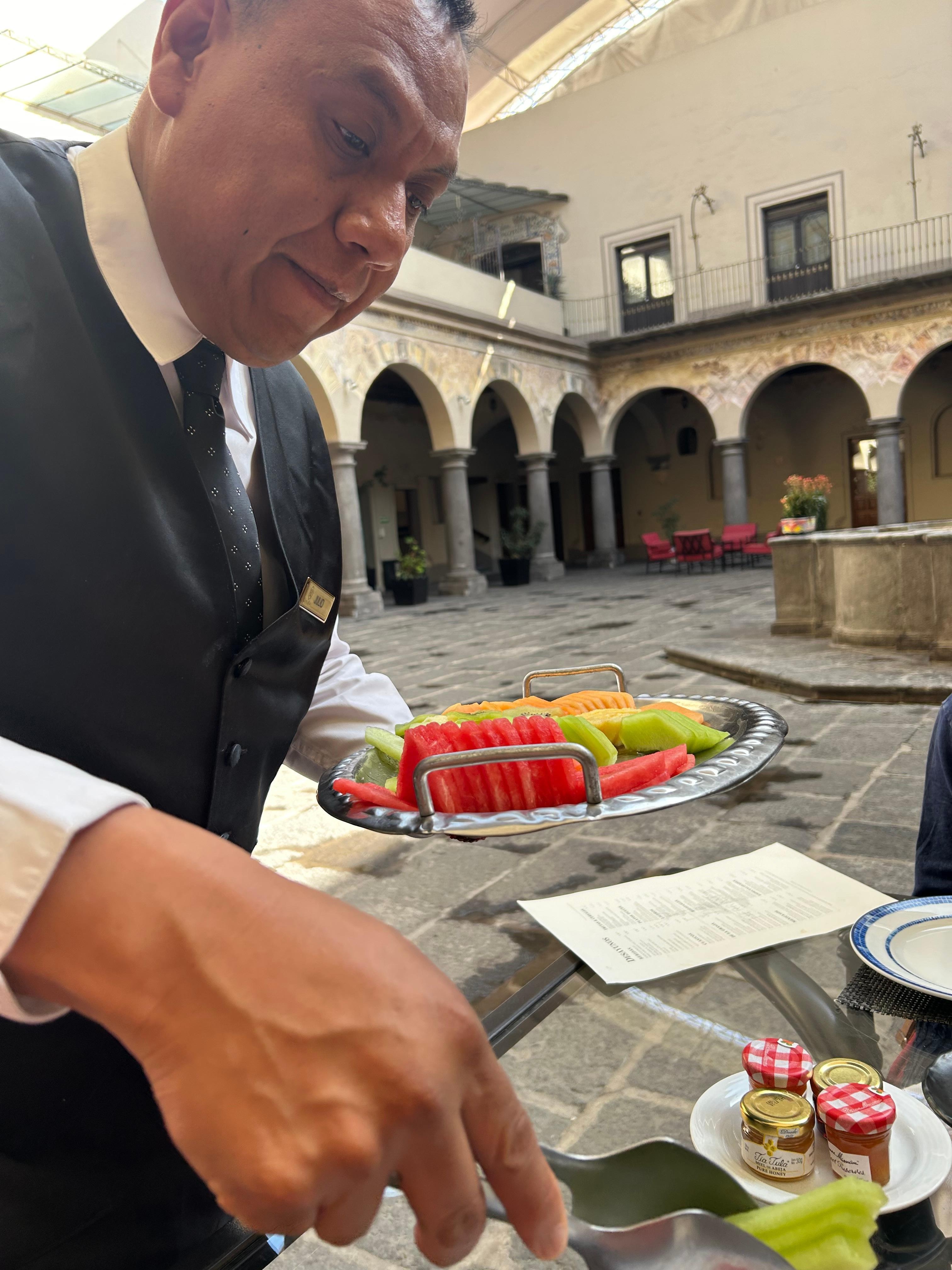 Great food presentation 