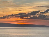 From the lanai.…and every sunset is different…