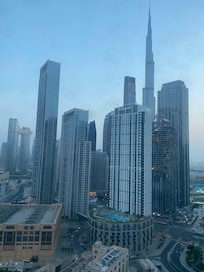 View from room early morning