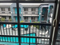 Foto tirada de dentro do quarto
