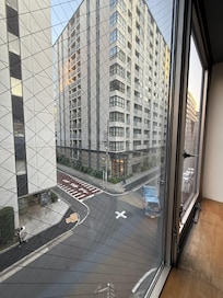 View from private room