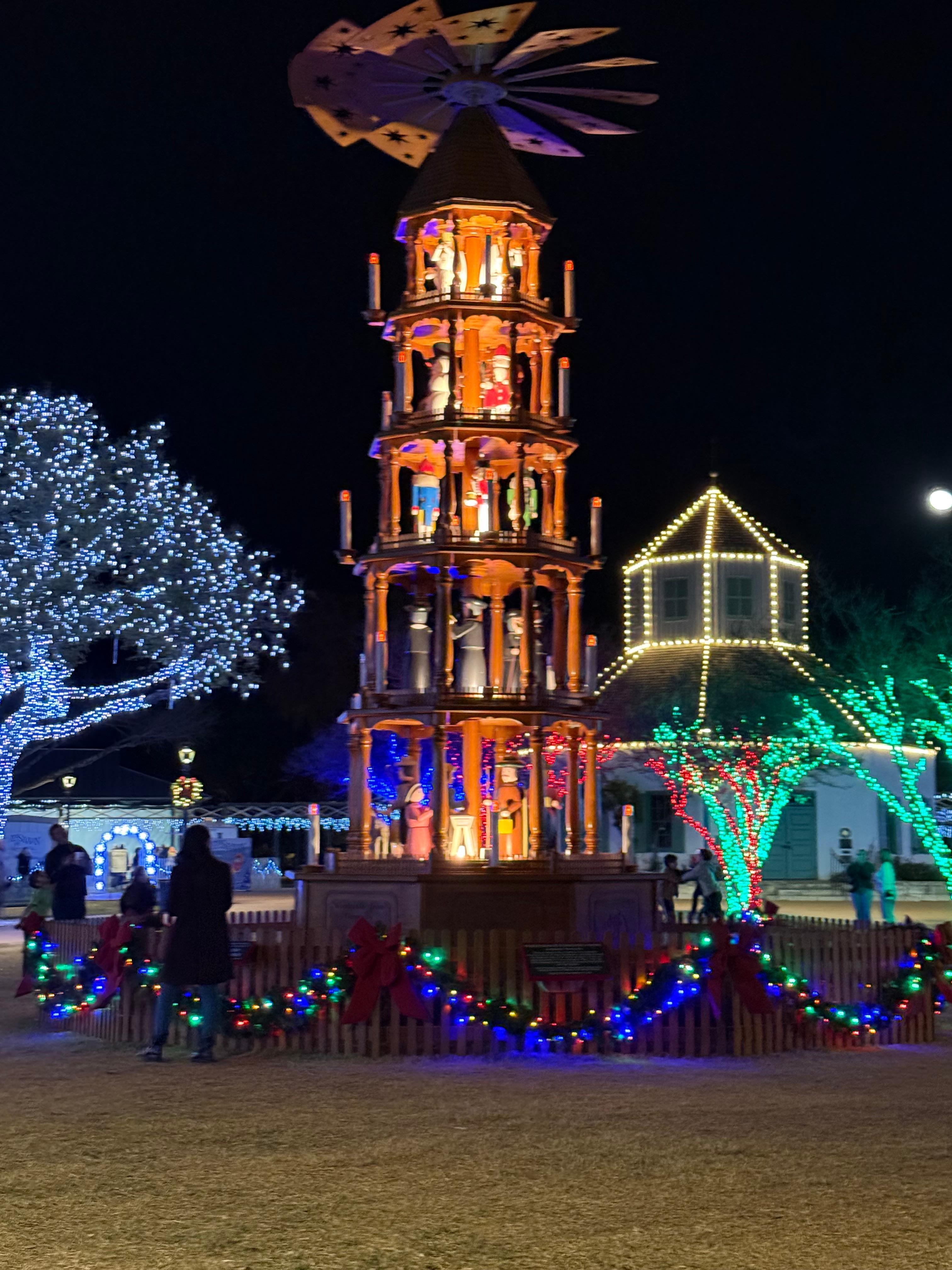 Beautiful German Christmas Pyramid in MarktPlatz!