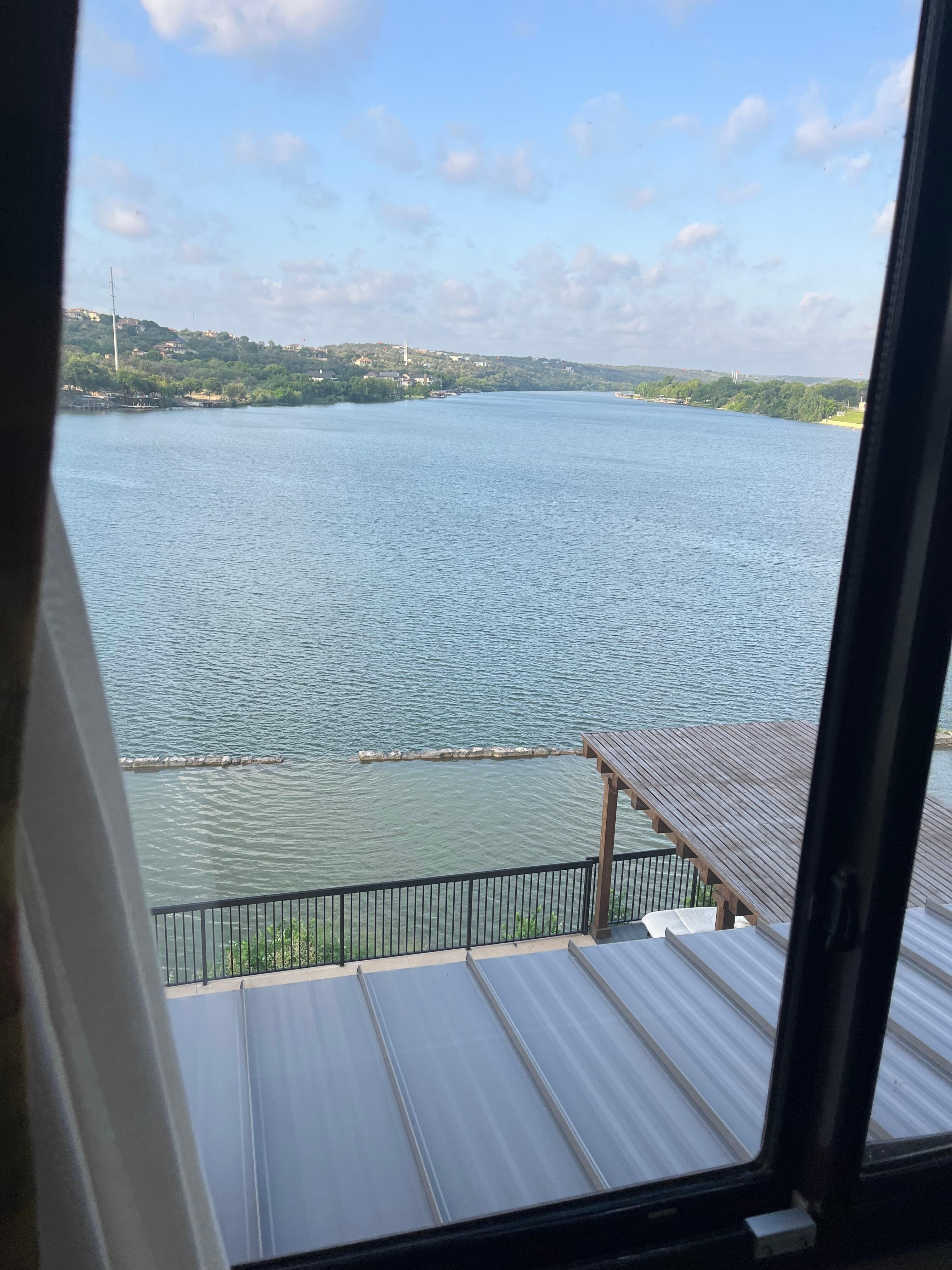 Lake view from 3rd floor
