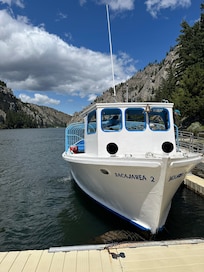 Our boat for the river tour