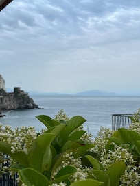View from balcony.