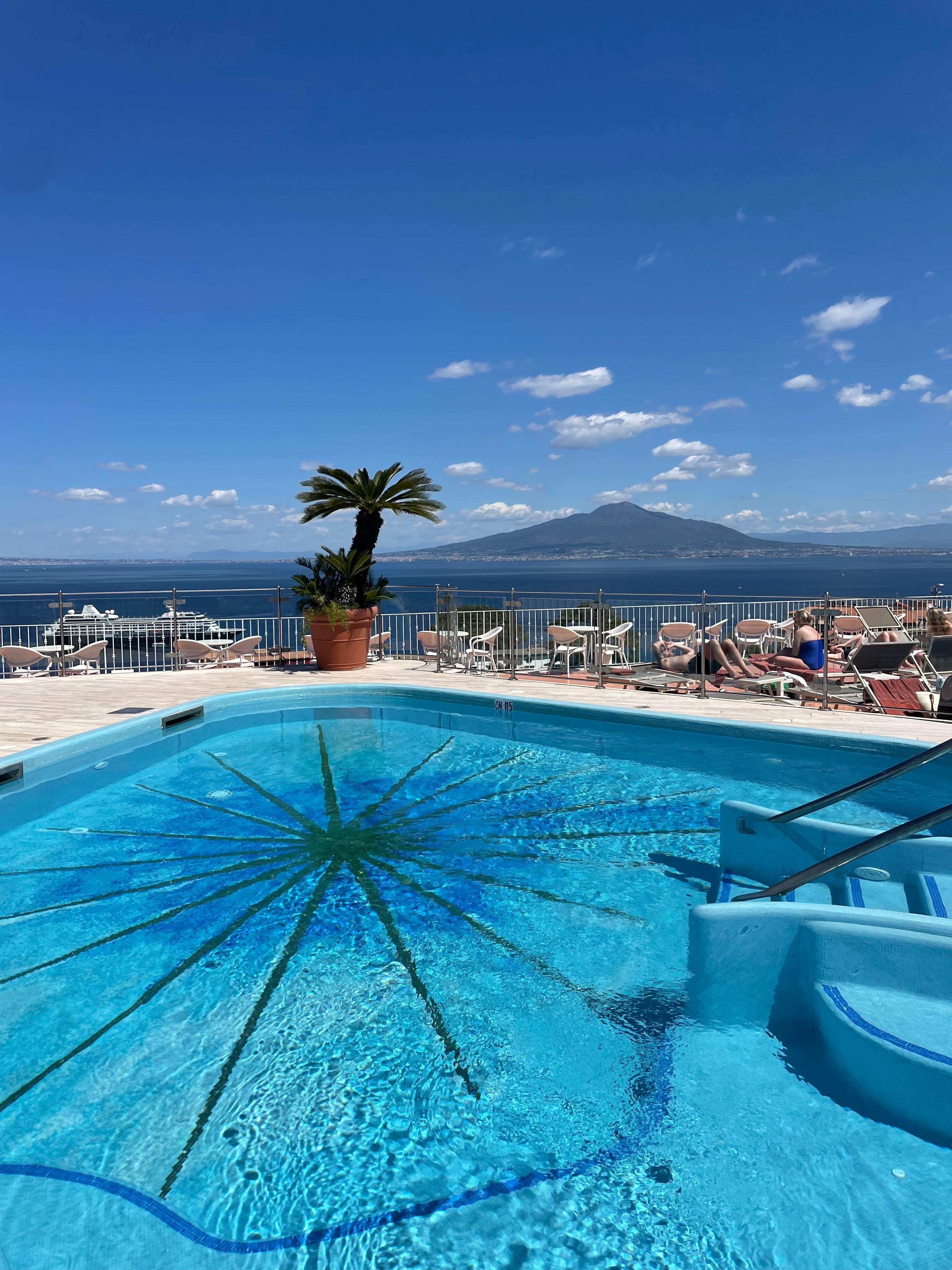 Rooftop pool