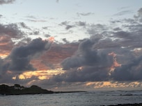 Sunset from the east side a short walk