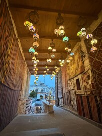 Decor example at night