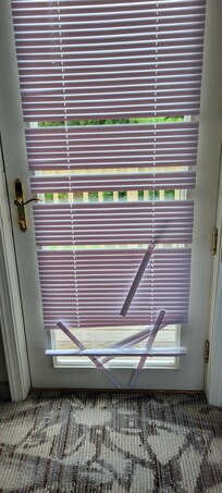 Broken blinds