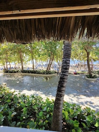 View from the restaurant