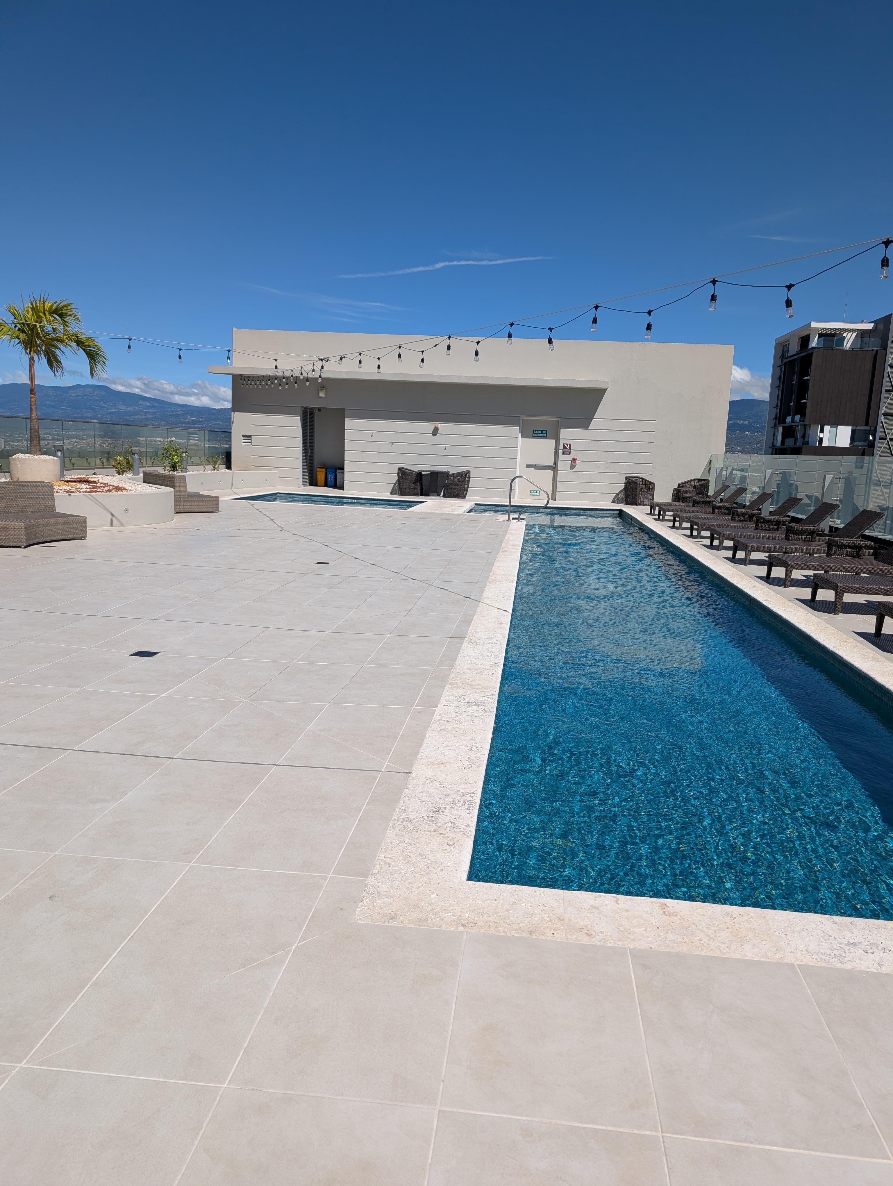 Chilly, but still lovely place to relax.