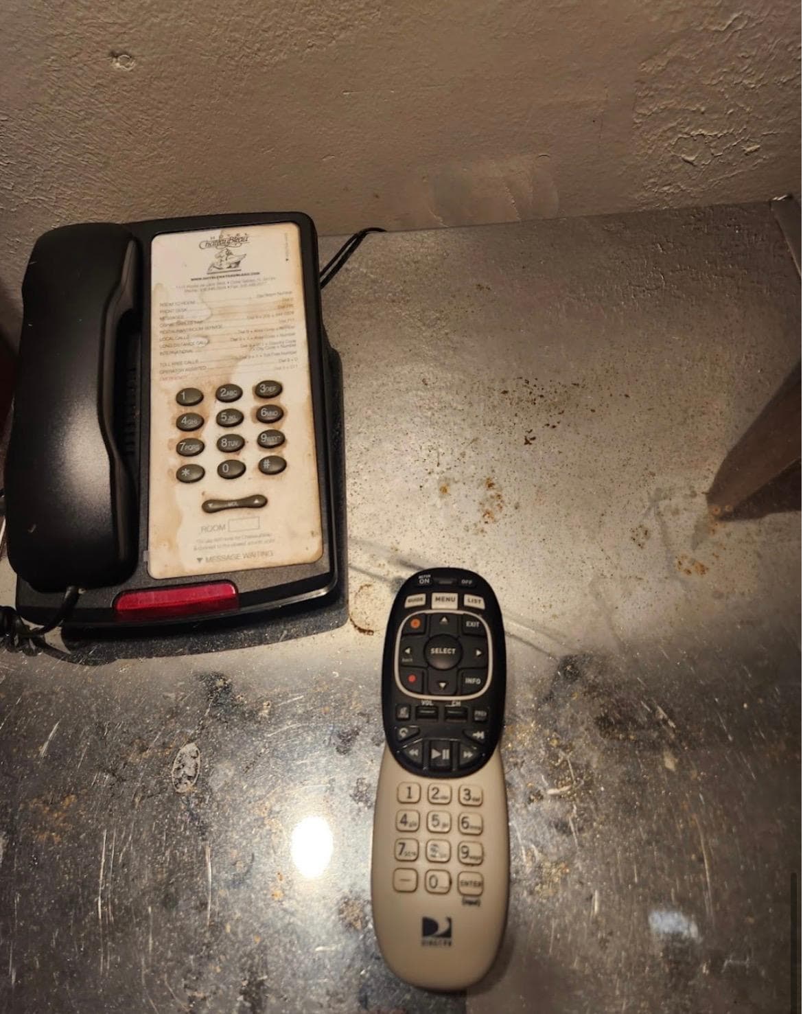 Need I say more .. others found blood stains. Hair. Rust. No hot water. 