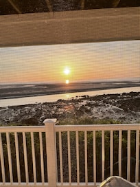 Sunrise from our room