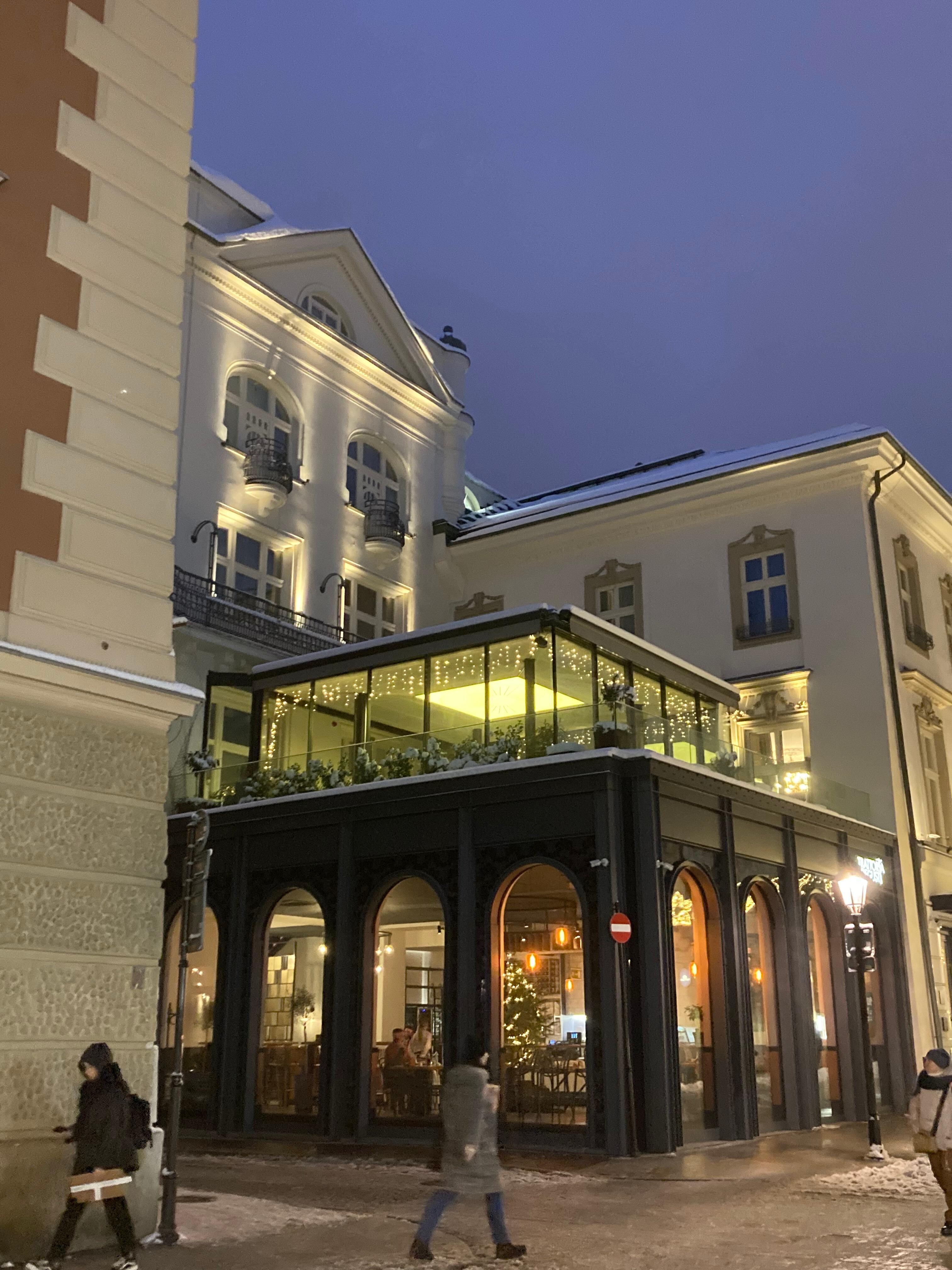 Hotel from Florienska street