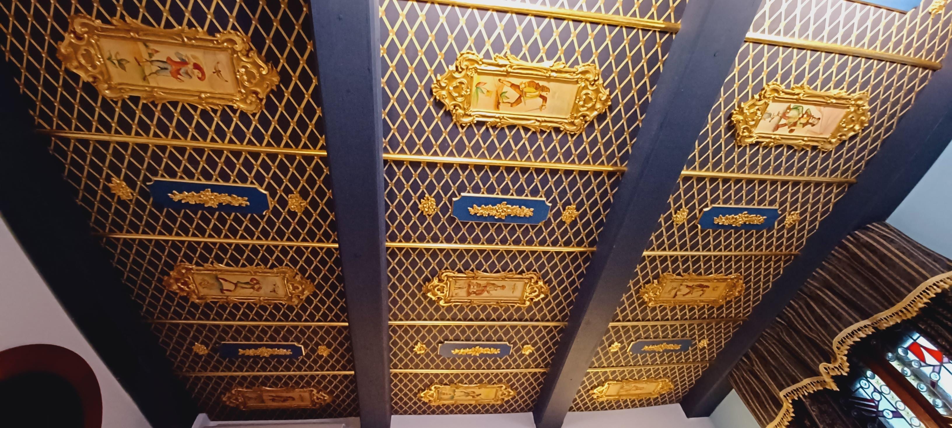 Amazing painted ceilings 