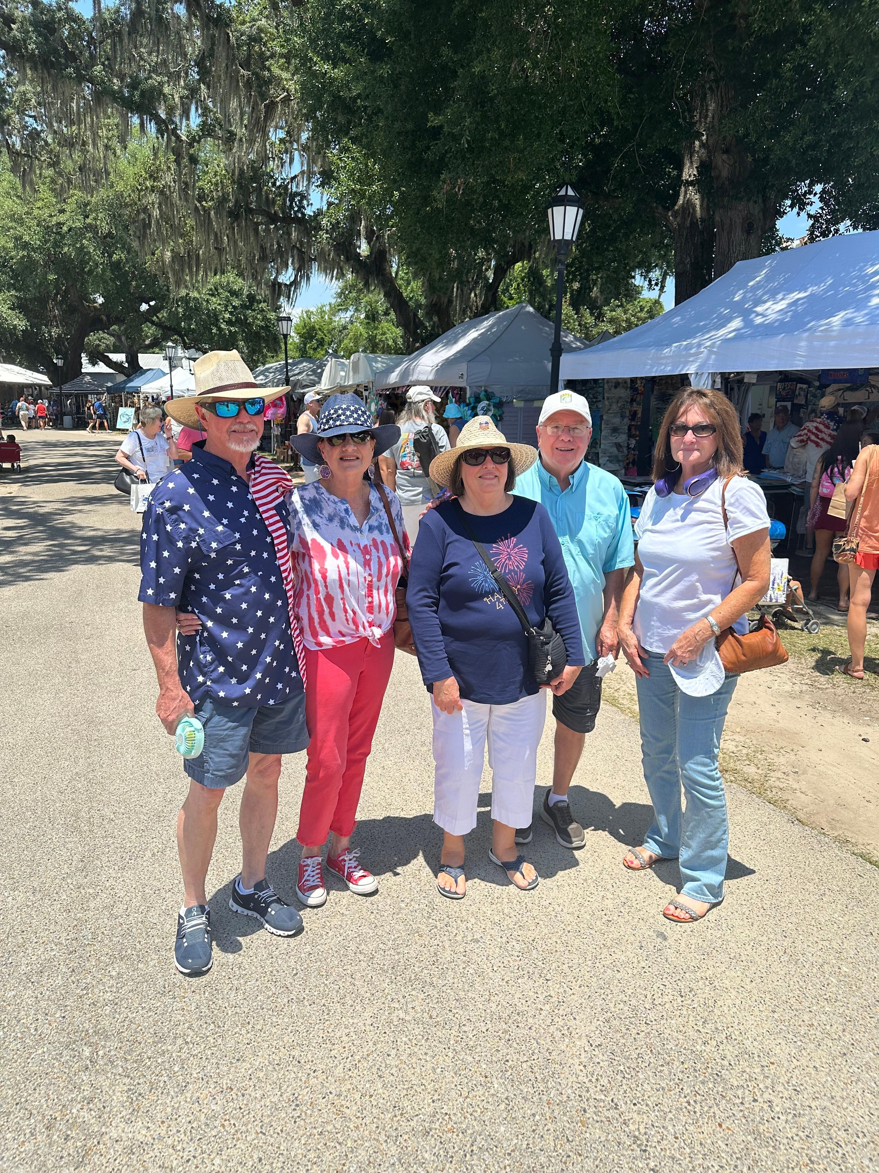 Crab Fest in Bay St. Louis, Ms. A good, relaxing time was had by all!
