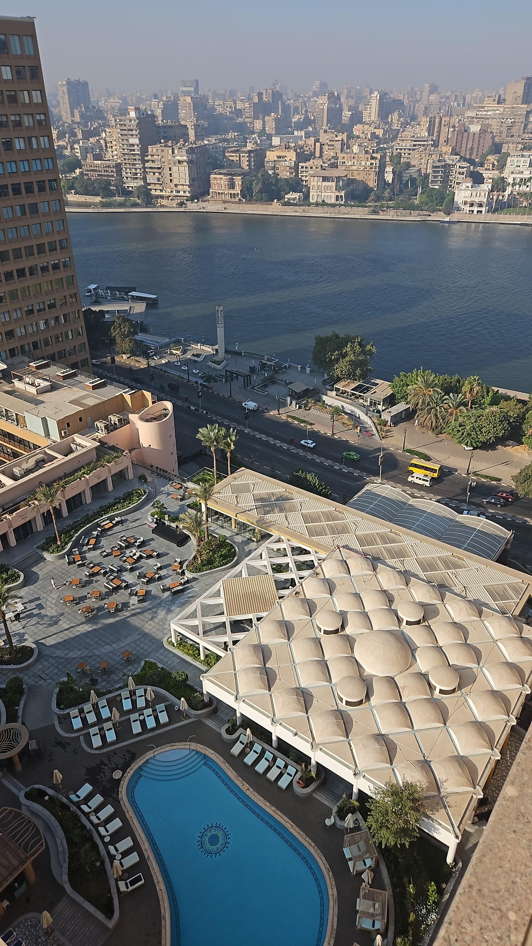 Blick von unserem Balkon